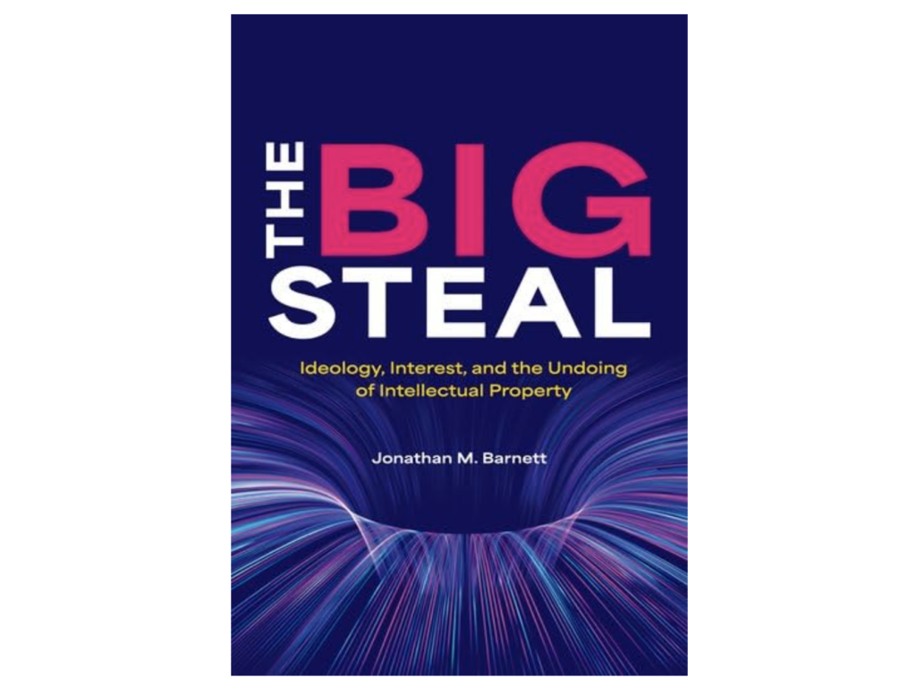 The Big Steal by Jonathan M. Barnett, stocking stuffer ideas for men